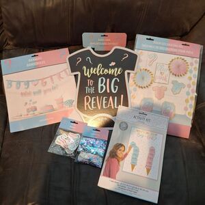Gender Reveal Boy Or Girl Supplies & Decorations